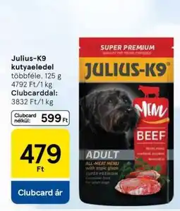 Tesco Julius-K9 kutyaeledel ajánlat