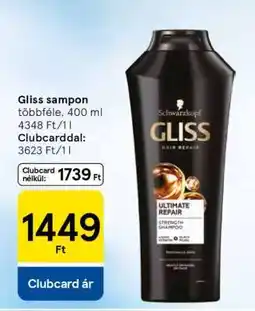 Tesco Gliss sampon ajánlat