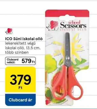 Tesco ICO Süni iskolai olló ajánlat