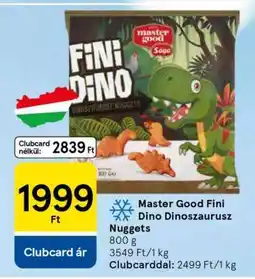 Tesco MASTER GOOD FINI DINO DINOSZAURUSZ NUGGETS ajánlat