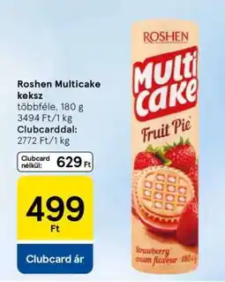 Tesco Roshen Multicake Keksz ajánlat