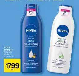 Tesco NIVEA testápoló ajánlat