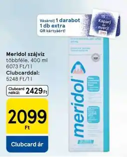 Tesco Meridol szájvíz ajánlat