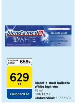 Tesco Blend-a-med Delicate White fogkrém ajánlat