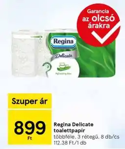 Tesco Regina Delicate toalettpapír ajánlat