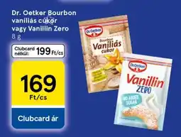 Tesco Dr. Oetker Bourbon vaníliás cukor vagy Vanillin Zero ajánlat