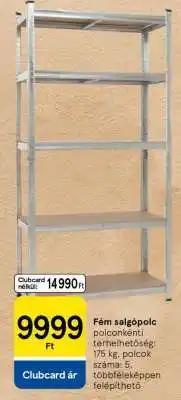 Tesco Fém salgópolc ajánlat