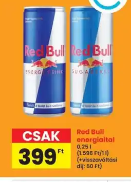 Interspar Red Bull energiaital ajánlat