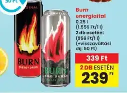 Interspar Burn energiaital ajánlat