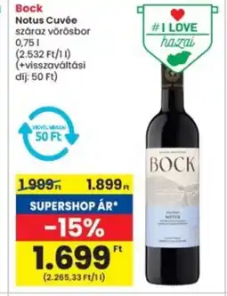 Interspar Bock Notus Cuvée ajánlat