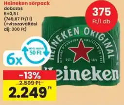 Interspar Heineken sörpack ajánlat