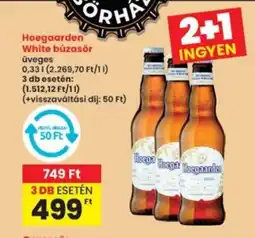 Interspar Hoegaarden White búzasör ajánlat