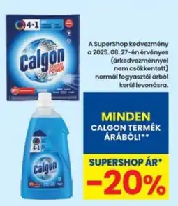 Interspar Calgon termék árából ajánlat