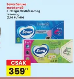 Interspar Zewa Deluxe zsebkendő ajánlat