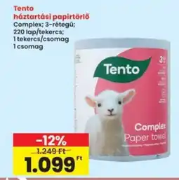 Interspar Tento háztartási papírtörlő ajánlat