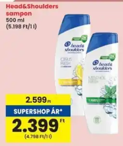 Interspar Head&Shoulders sampon ajánlat