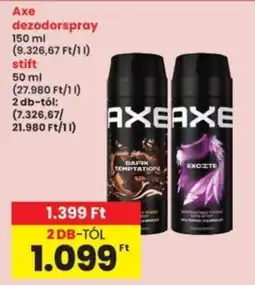 Interspar Axe dezodorspray ajánlat