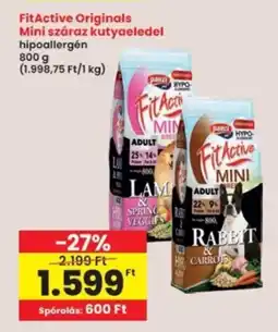 Interspar FitActive Originals Mini száraz kutyaeledel ajánlat