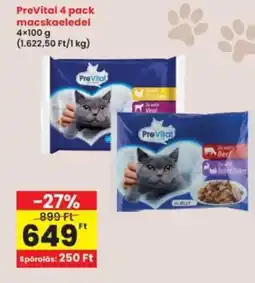 Interspar PreVital 4 pack macskaeledel ajánlat