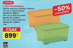 Interspar Curver t-box tárolódoboz ajánlat