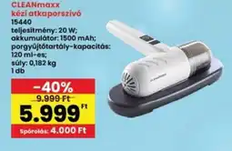 Interspar CLEANmaxx kézi atkaporszívó ajánlat