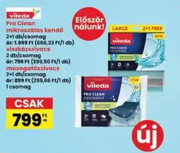 Interspar Pro Clean mikroszálas kendő ajánlat