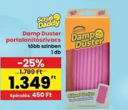 Interspar Scrub Daddy Damp Duster portalanítószivacs ajánlat