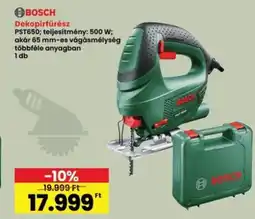 Interspar BOSCH Dekopírfűrész ajánlat