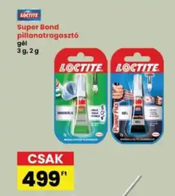 Interspar Super Bond pillanatragasztó ajánlat