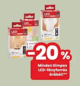 Interspar Simpex LED-fényforrás ajánlat