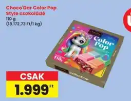 Interspar Choco'Dar Color Pop Style csokoládé ajánlat