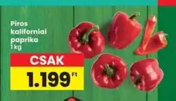 Interspar Piros kaliforniai paprika ajánlat