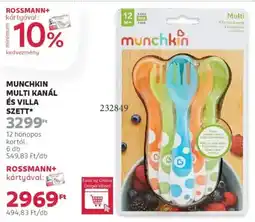 Rossmann Munchkin multi kanál és villa szett ajánlat