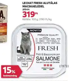 Rossmann Lechat Fresh alutálas macskaeledel ajánlat