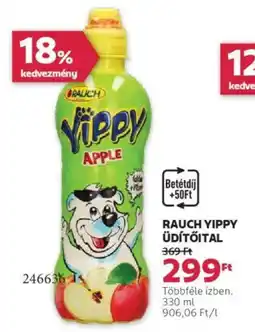 Rossmann Rauch yippy üdítőital ajánlat