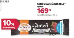 Rossmann Cerbona müzliszelet ajánlat