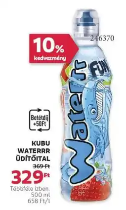 Rossmann Kubu Waterrr üdítőital ajánlat