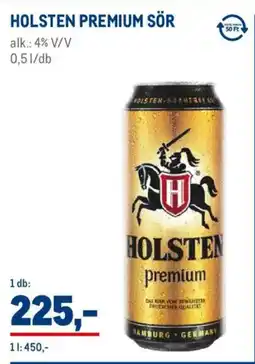Metro Holsten premium sör ajánlat