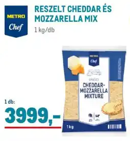 Metro Metro Chef Reszelt cheddar és mozzarella mix ajánlat