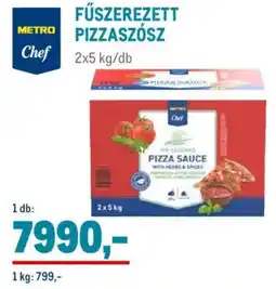 Metro Metro Chef fűszerezett pizzaszósz ajánlat