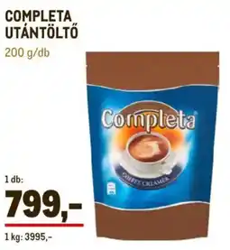 Metro Completa utántöltő ajánlat