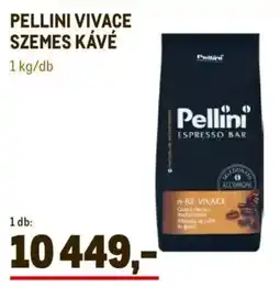 Metro Pellini Vivace szemes kávé ajánlat