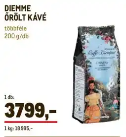 Metro Diemme őrölt kávé ajánlat
