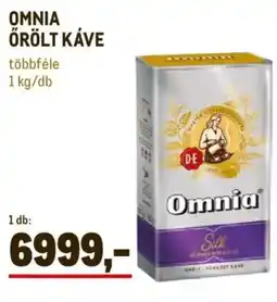 Metro Omnia örölt káve ajánlat