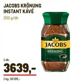 Metro Jacobs Krönung instant kávé ajánlat