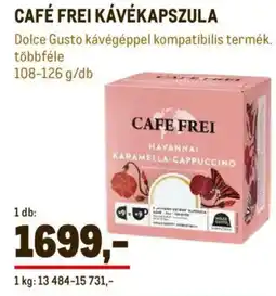 Metro Café Frei kávékapszula ajánlat