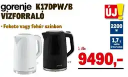 Metro Gorenje K17DPW/B vízforraló ajánlat