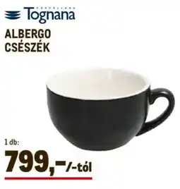 Metro Tognana albergo csészék ajánlat
