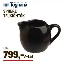 Metro Tognana sphere tejkiöntők ajánlat