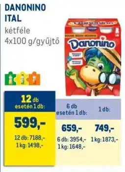 Metro Danonino ital ajánlat